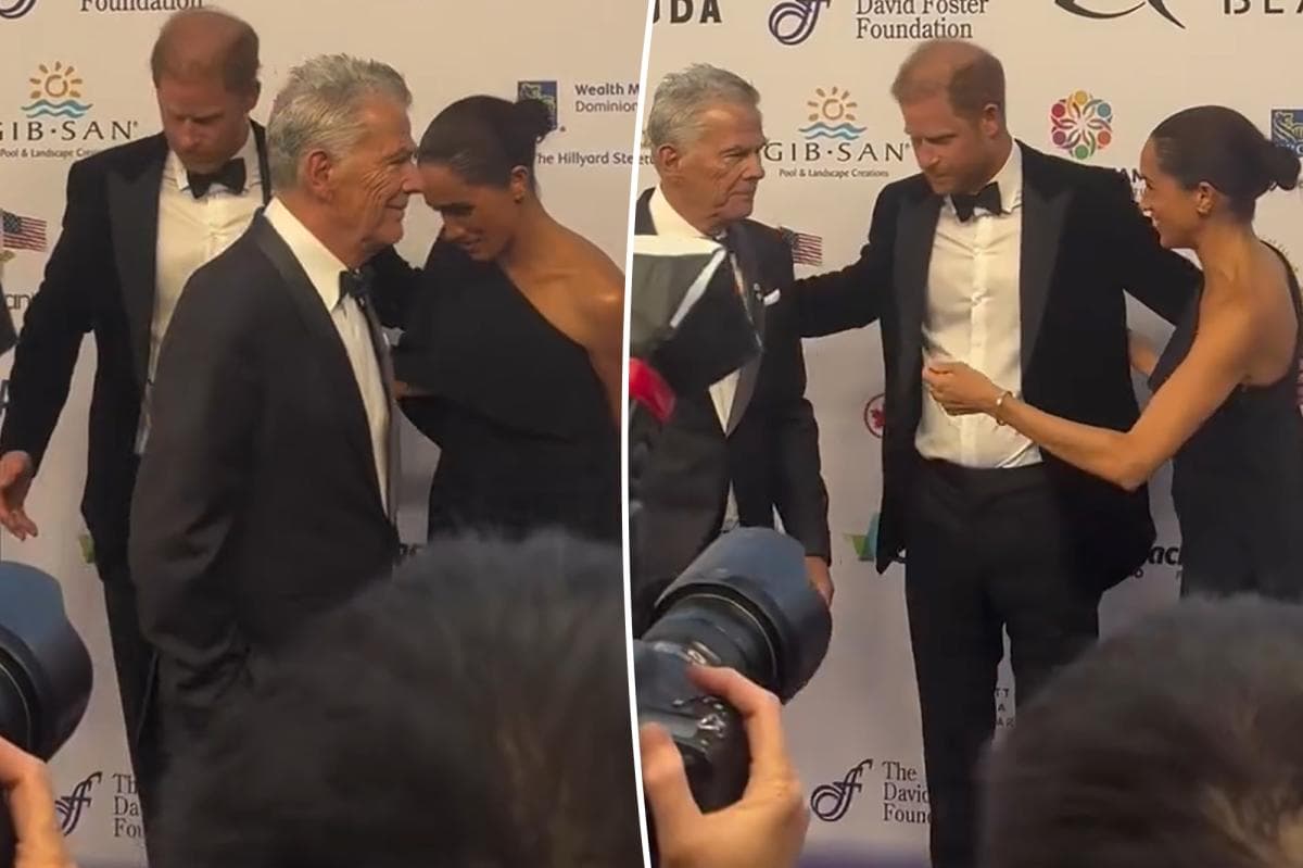 Uncomfortable Encounter at David Foster Foundation Gala Leaves Meghan Markle Unacknowledged