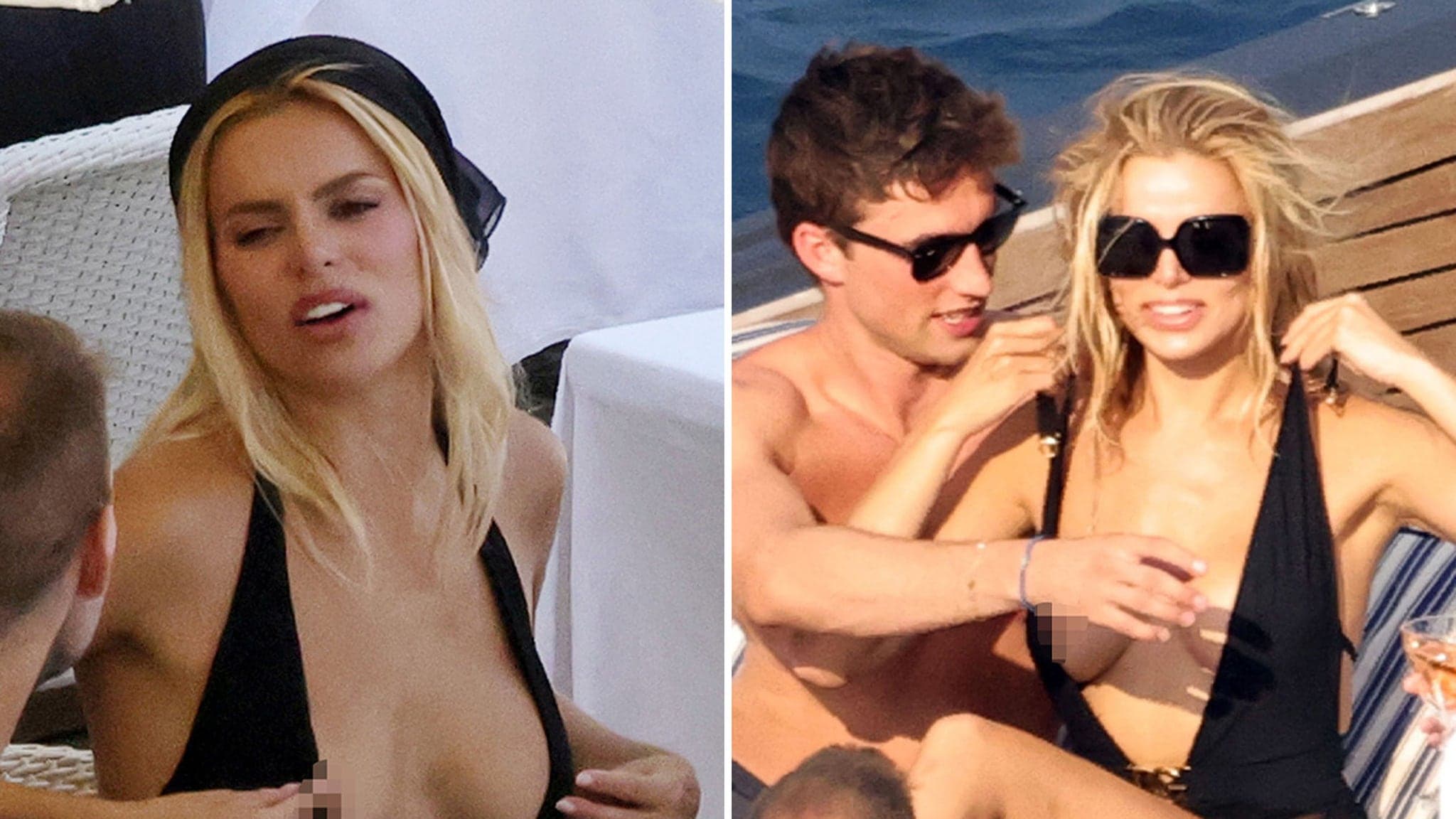 "Sizzling Italian Escapade: Brooks Nader and Jack Lumsden Heat up Capri with a PDA-Filled Affair"