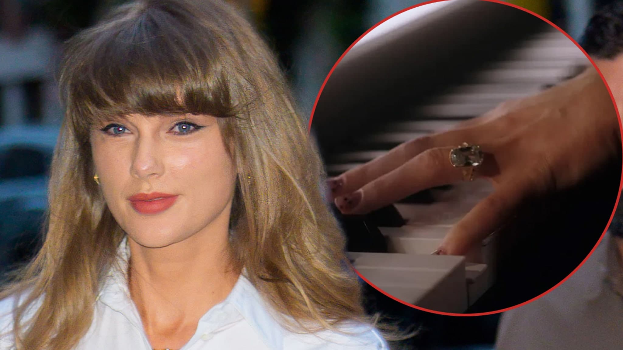 Taylor Swift's Massive Wedding Ring Steals the Show at Grammy Museum Performance
