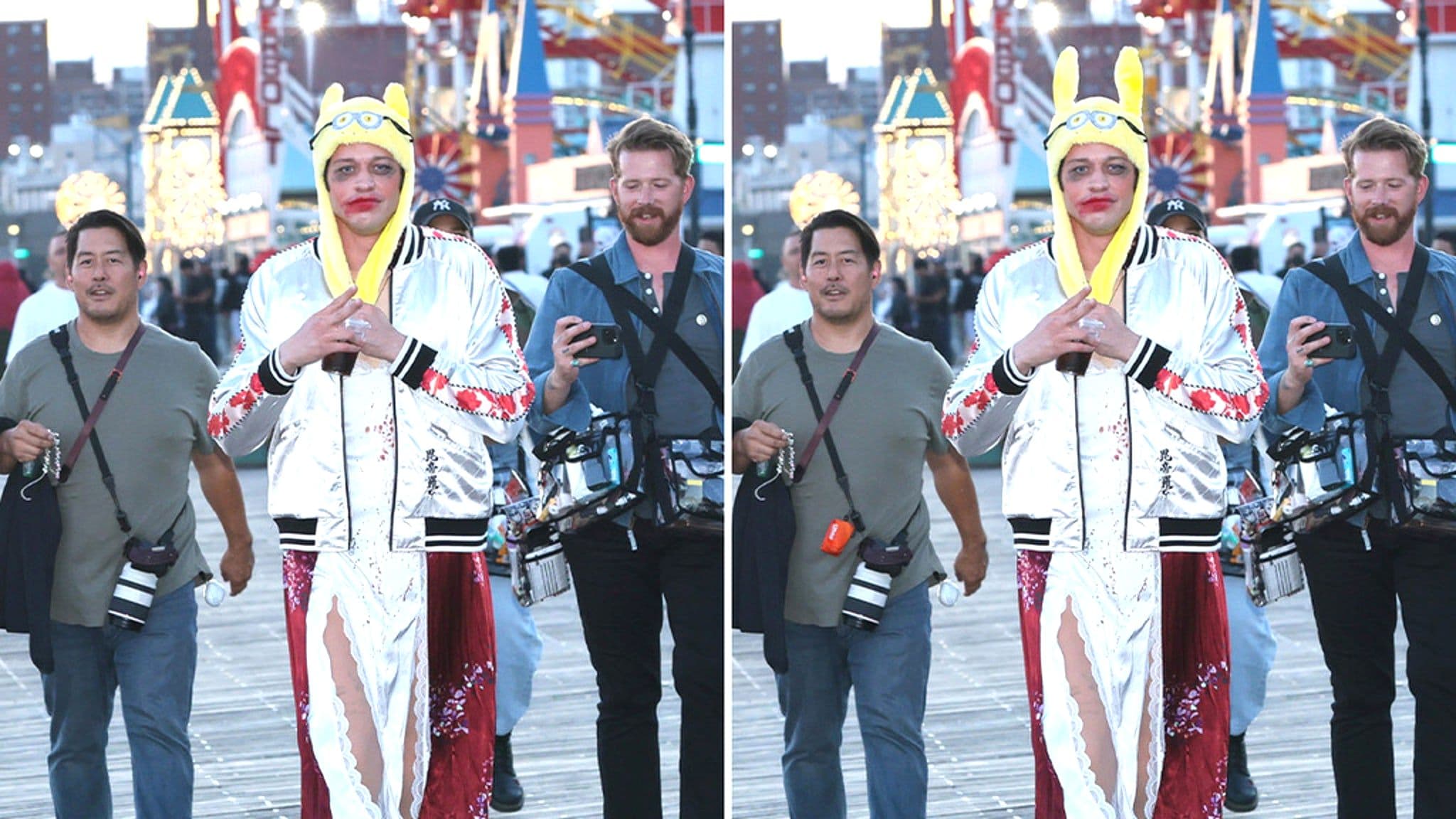 Pete Davidson’s Viral Costume Mystery: The Tommy Karate Edit That Fooled the Internet The internet has a love-hate