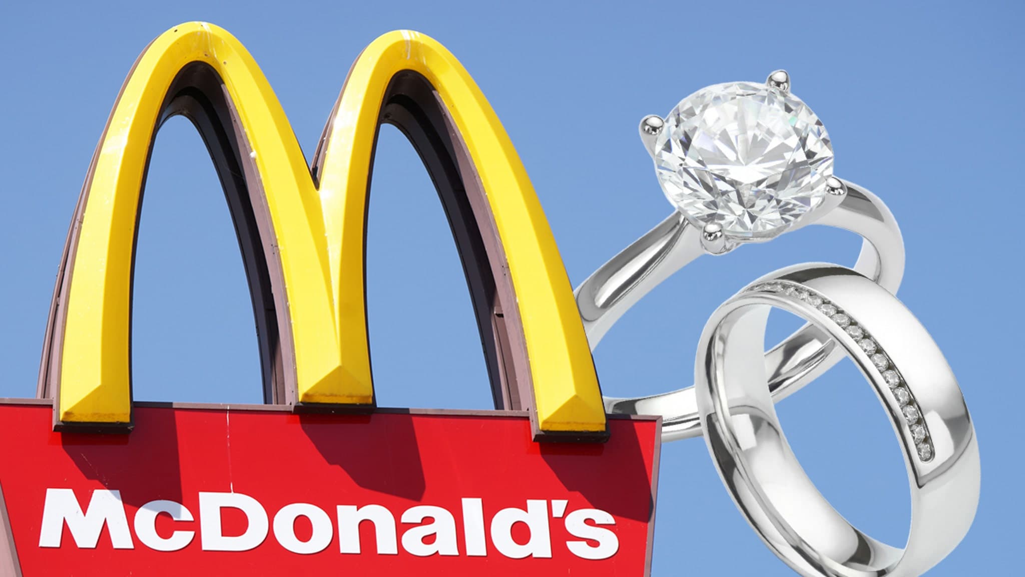 Love Conquers Fast Food: McDonald's Couple Ties the Knot Inside Their Workplace