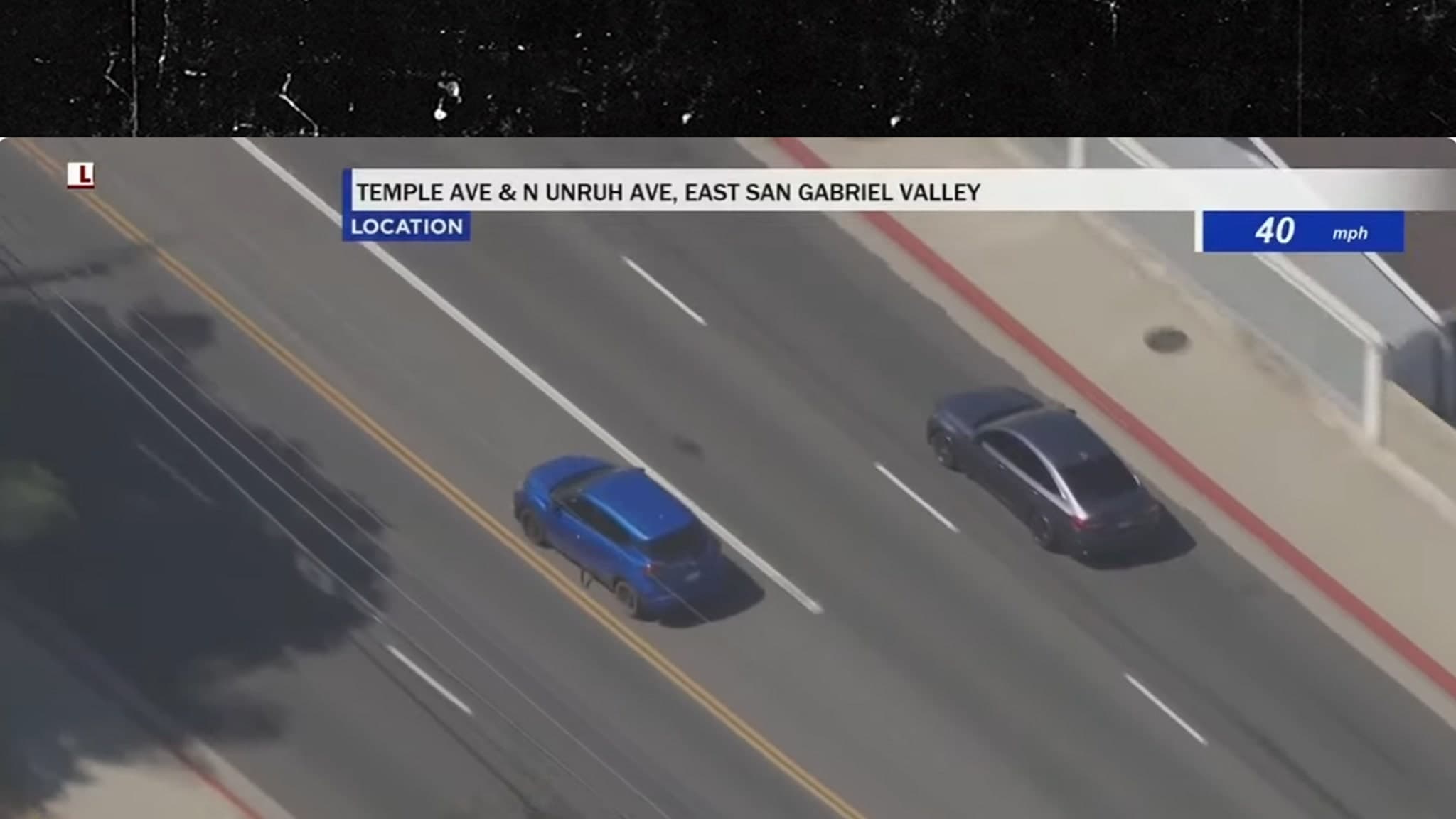 Breaking: High-Speed L.A. Pursuit with Suspect Said to Have No-Bail Felony Warrant