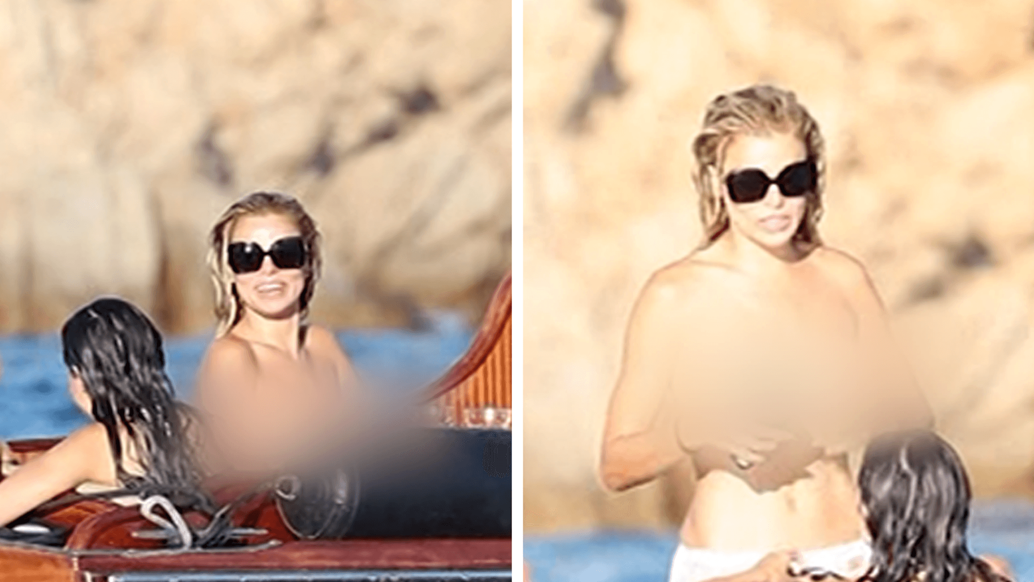 A Stunning Sunset Soak: Brooks Nader Dares to Bare in Family Vacation Moment