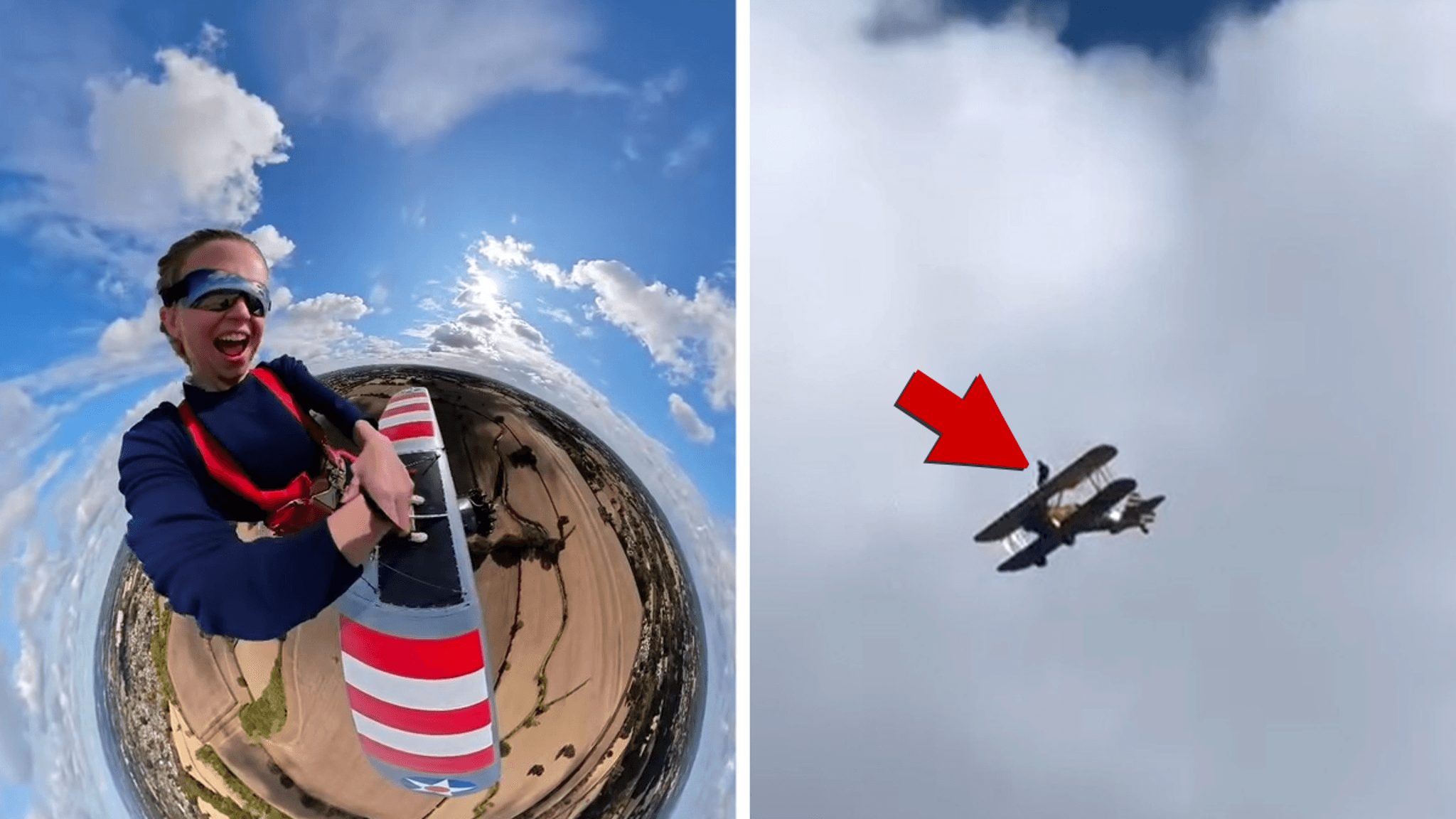 Sydney Sweeney Does Tom Cruise One Better with Wing-Walking Stunt