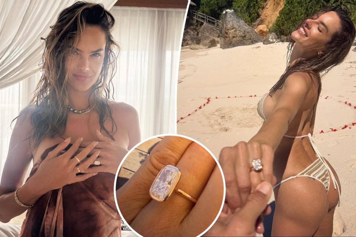 Alessandra Ambrosio's Engagement Ring Worth Half a Million Dollars