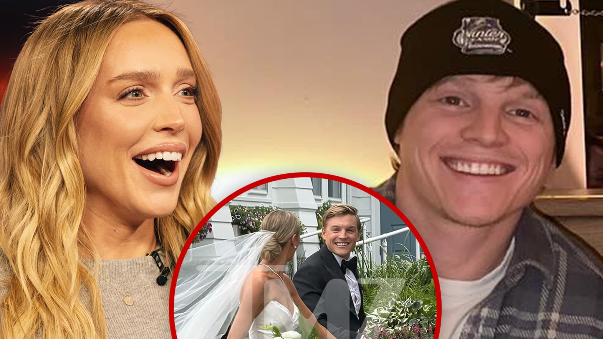 Alex Cooper Makes Pregnancy Public at Brother Grant's Wedding
