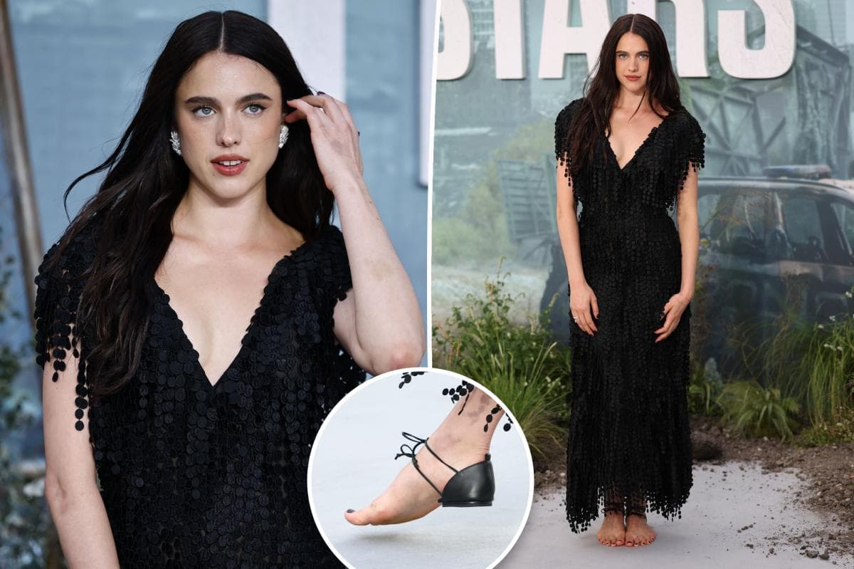 Margaret Qualley Bares All in Chanel's Controversial 'Barefoot Cap Heel' Flats at Film Premiere