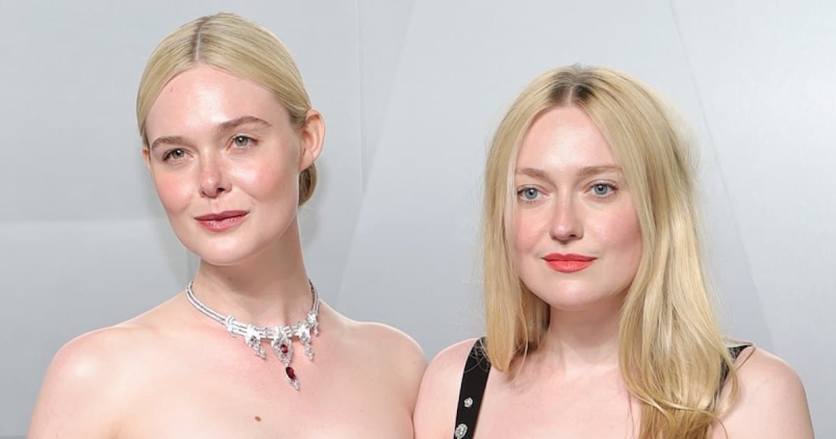 The Nightingale's Star-Studded Set Saw a Sibling Showdown - Dakota and Elle Fanning's Playful Push and Pull
