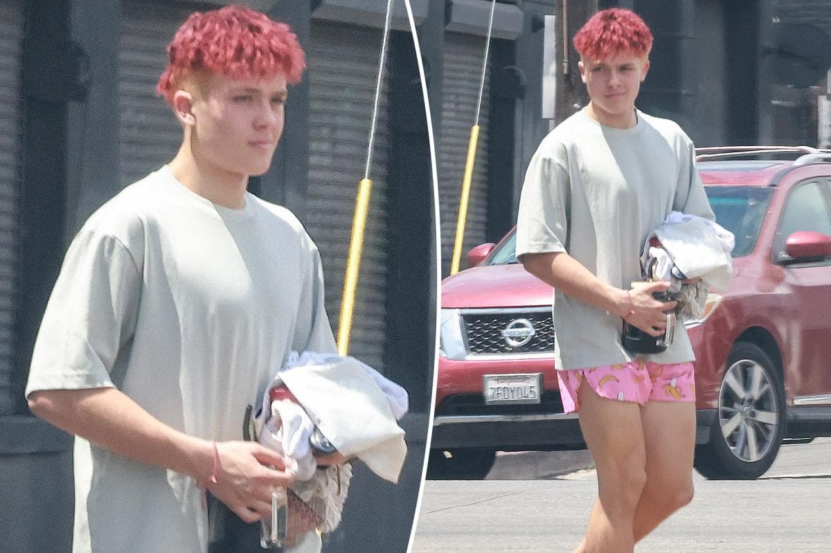 Knox Jolie Steals the Spotlight with Bold New Hair Color Transformation
