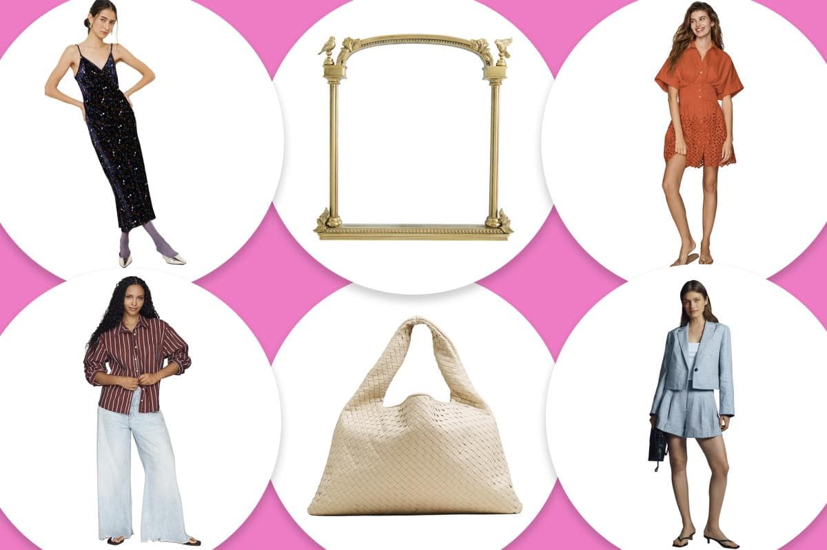 Anthropologie End-of-Summer Sale: Staff Picks on Woven Handbags, Statement Mirrors, and More