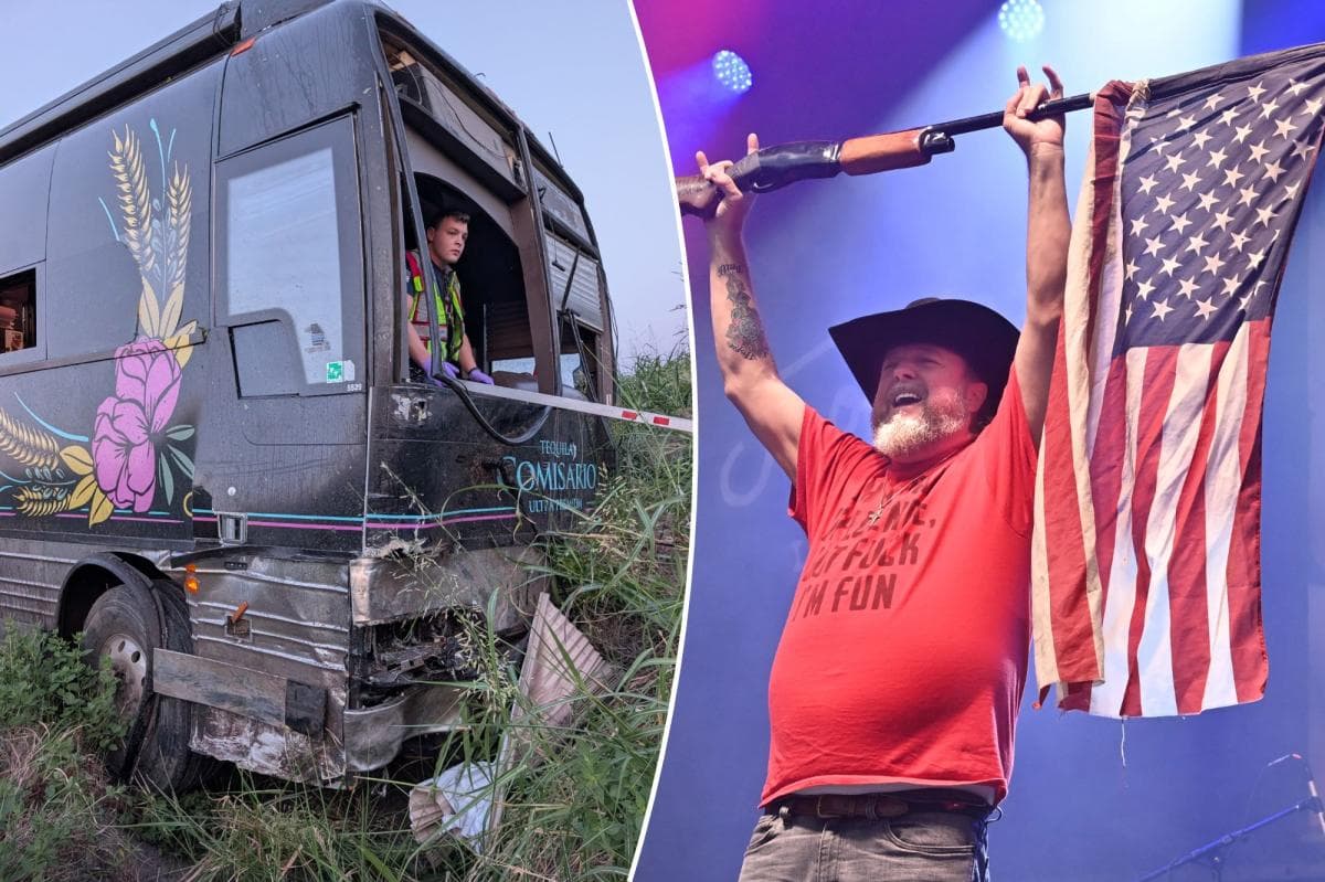 Country Star Colt Ford Recovers from Broken Shoulder after Tour Bus Crash in Germany
