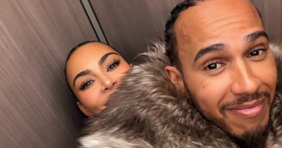 Kim Kardashian and Lewis Hamilton's Romance Heats Up as They Share a Series of Cozy Selfies