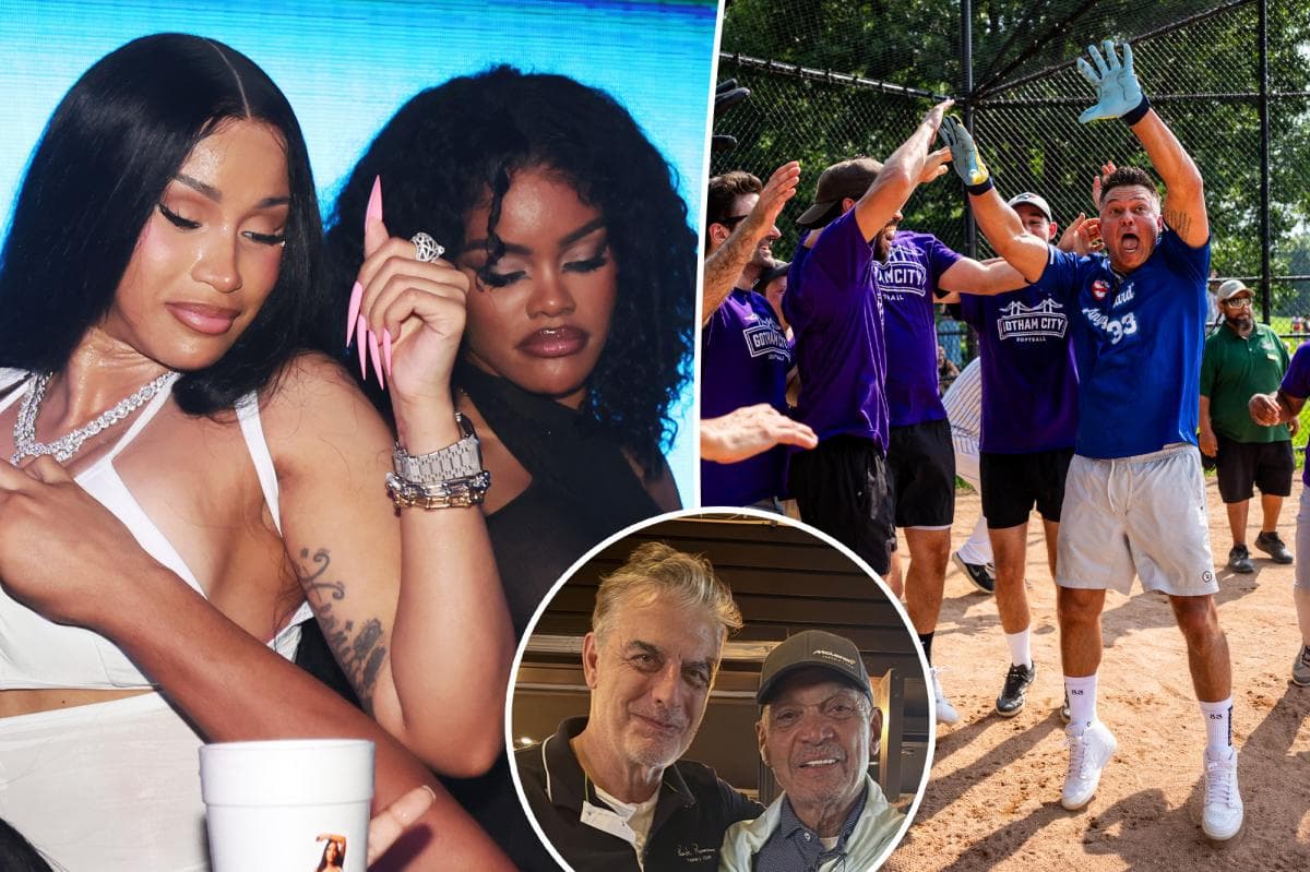 Cardi B and Teyana Taylor Heat Up Aura 57 NYC, Chris Noth Dines with Yankees Legend, and More Star Sightings