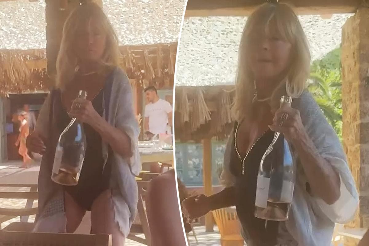 Goldie Hawn Sizzles in Swimsuit: A Dance-Filled European Getaway with Family