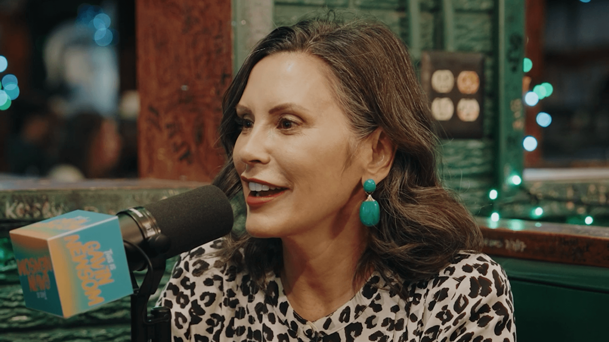Gretchen Whitmer and Gavin Newsom Share a Drink (and Possibly Political Ambitions) on "This Is Gavin Newsom" Podcast