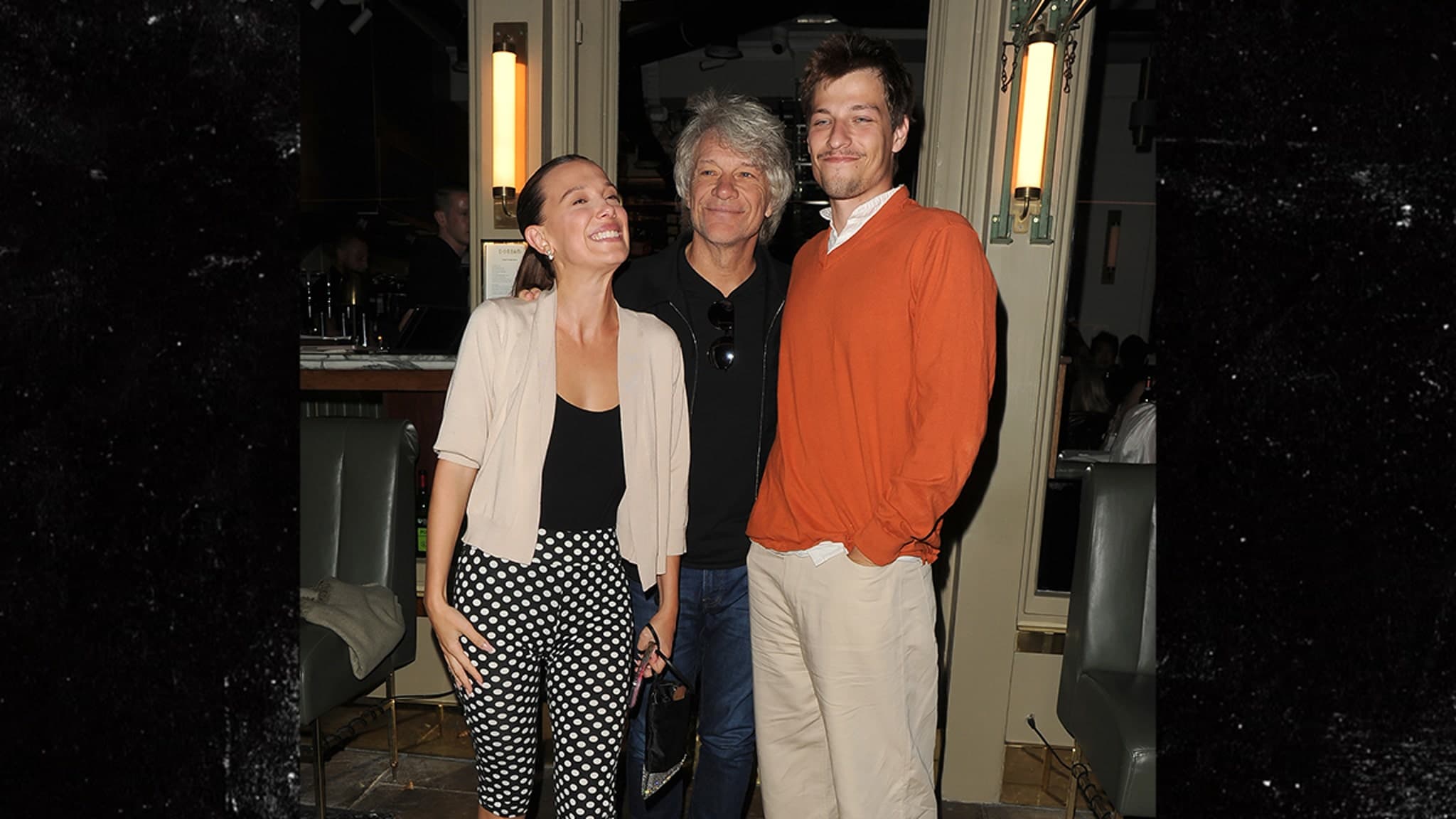 Millie Bobby Brown and Family Enjoy Dinner with Jon Bon Jovi