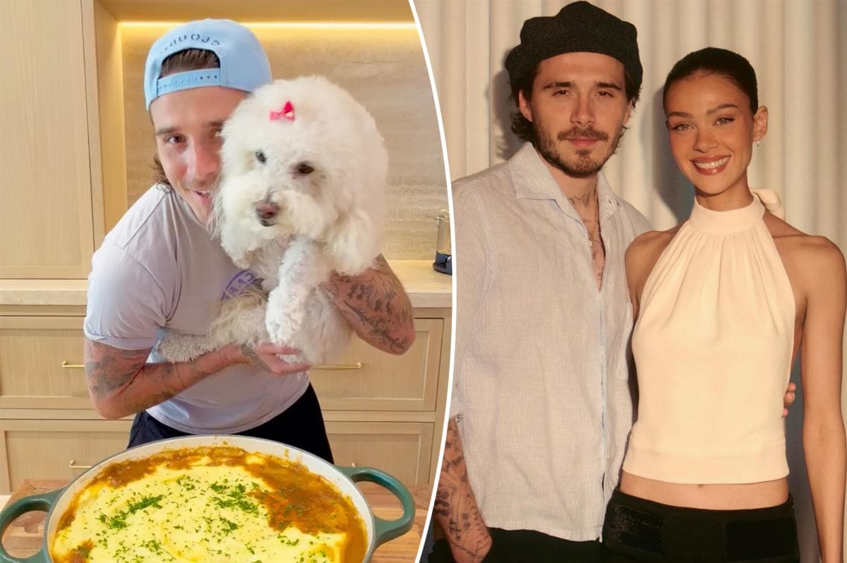 Brooklyn Beckham Claps Back at Troll Urging Him to Feed Wife Nicola Peltz