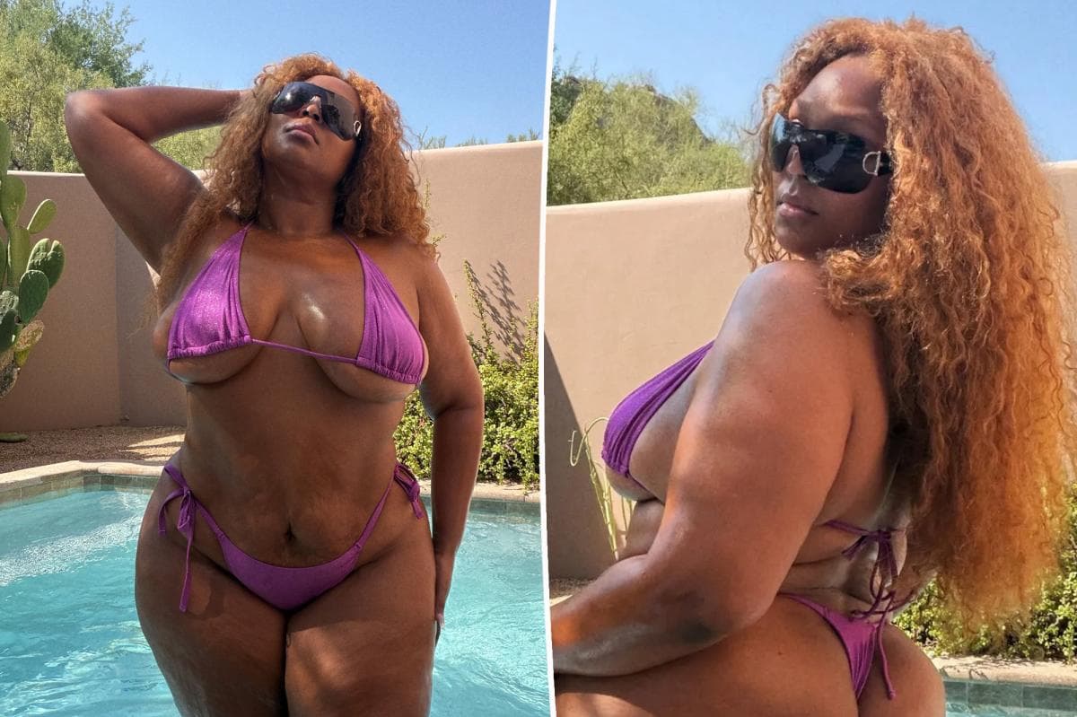 Lizzo Shines a Light on Body Positivity for 'Fat Liberation Month' in Sizzling Yitty Swimwear
