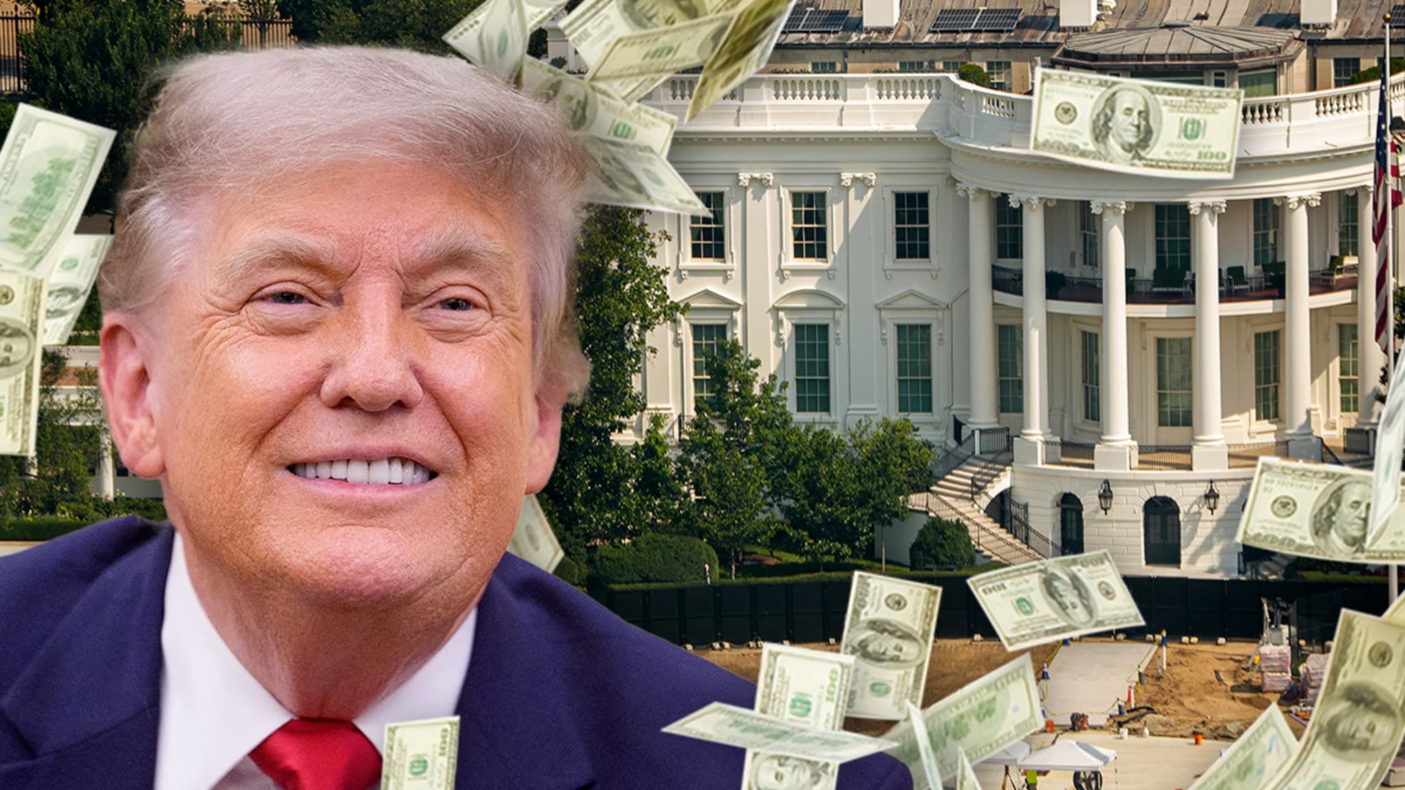 Trump Administration's Historic Overhaul of the White House Carries a $900 Million Price Tag