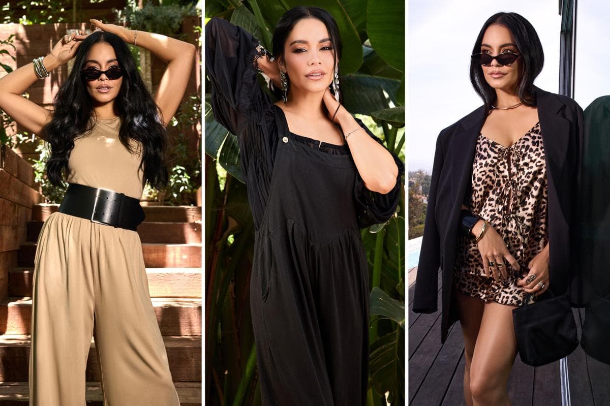 Vanessa Hudgens Curates Affordable Loungewear Collection with Ekouaer