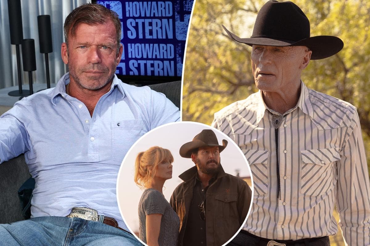 Taylor Sheridan Stands Firm on Ed Harris' Role Amidst Controversy Over "Dutton Ranch"