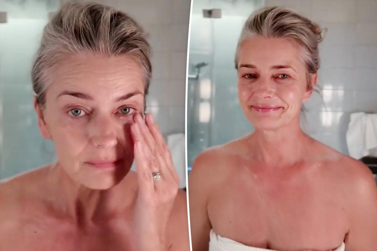 Paulina Porizkova's Nightly Anti-Aging Routine Includes This Eye Serum She Swears Makes a Difference