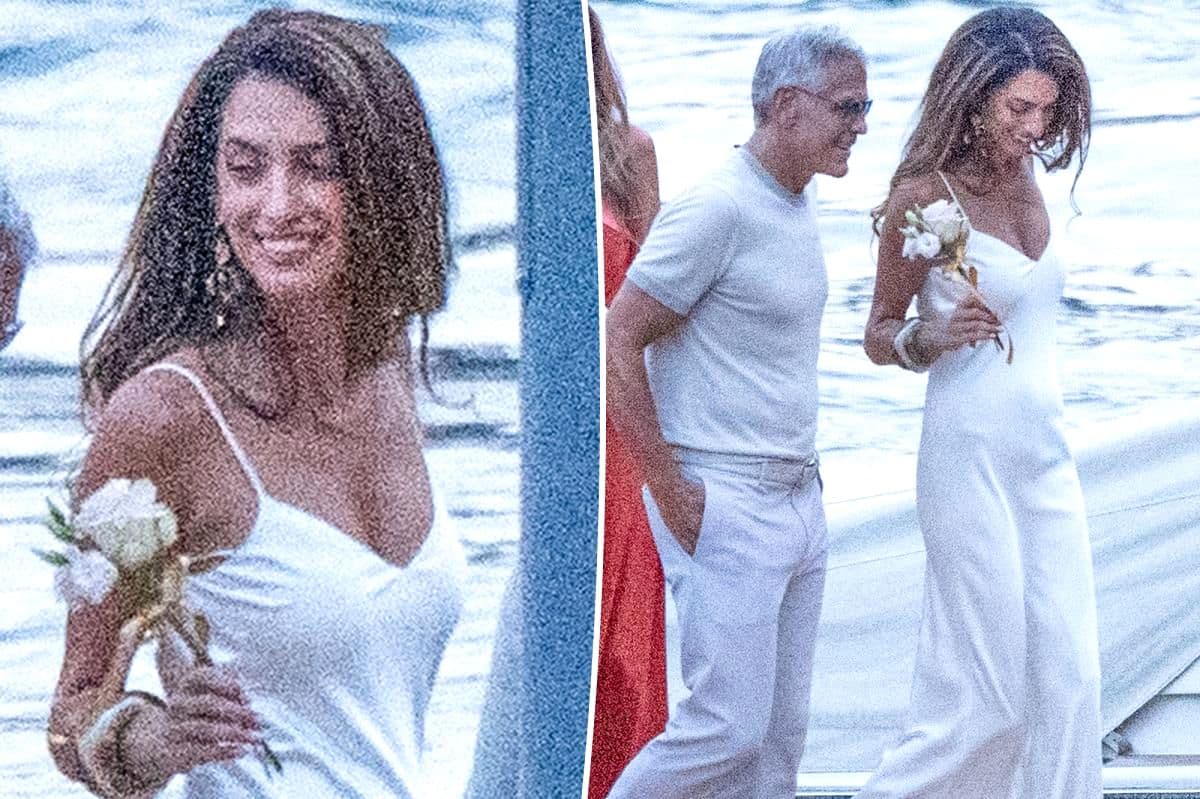 Amal Clooney’s Lake Como: How a Slip Dress and a Bouquet Rewrote the Rules of Summer Elegance The Italian lakes have