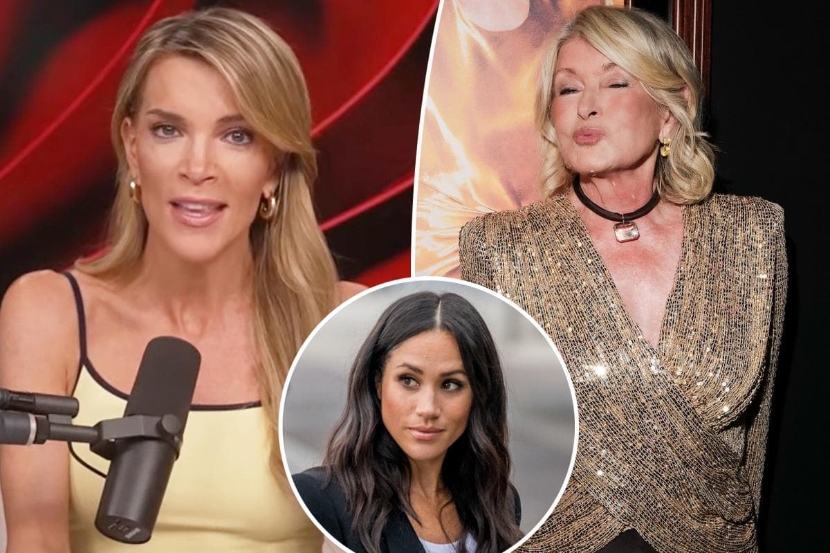 Megyn Kelly Defends Martha Stewart Amid Shady Meghan Markle Comments