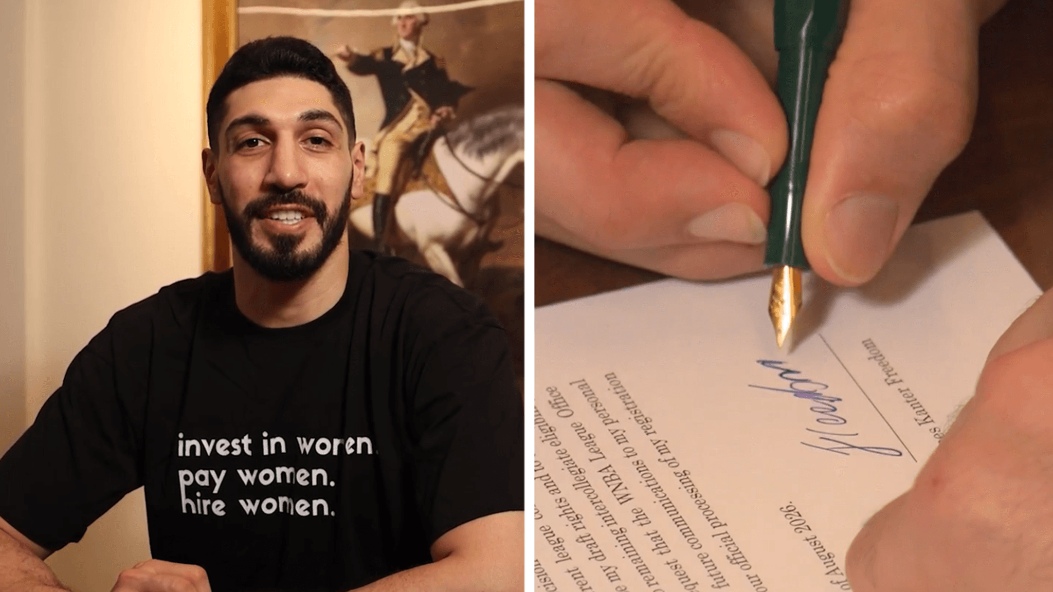 Enes Kanter Freedom Steps into the Future: Officially Declares for the 2027 WNBA Draft