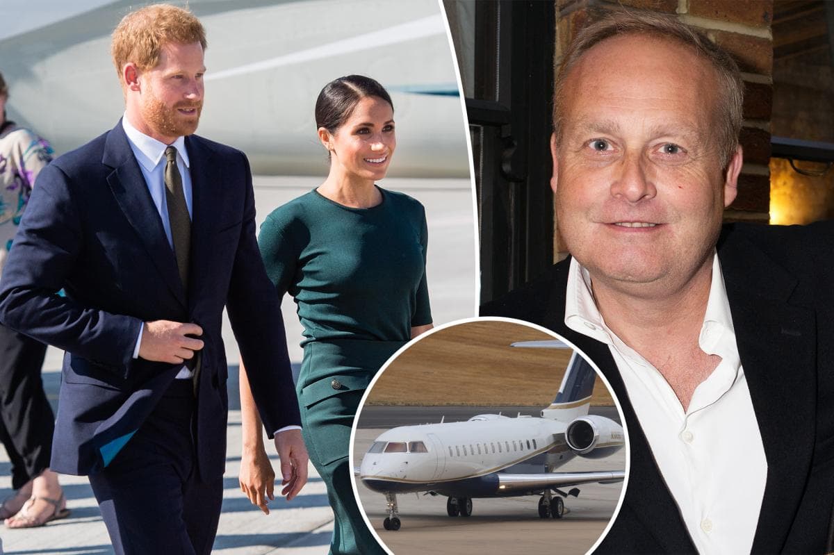 Billionaire hedge fund tycoon helps finance Harry and Meghan's UK move