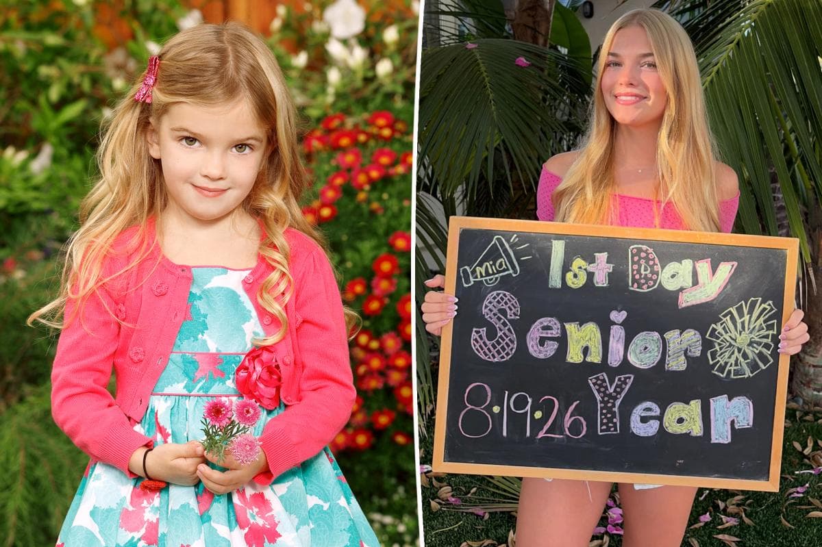 From Child Star to High School Senior - Mia Talerico of 'Good Luck Charlie' Shares First Day Photos