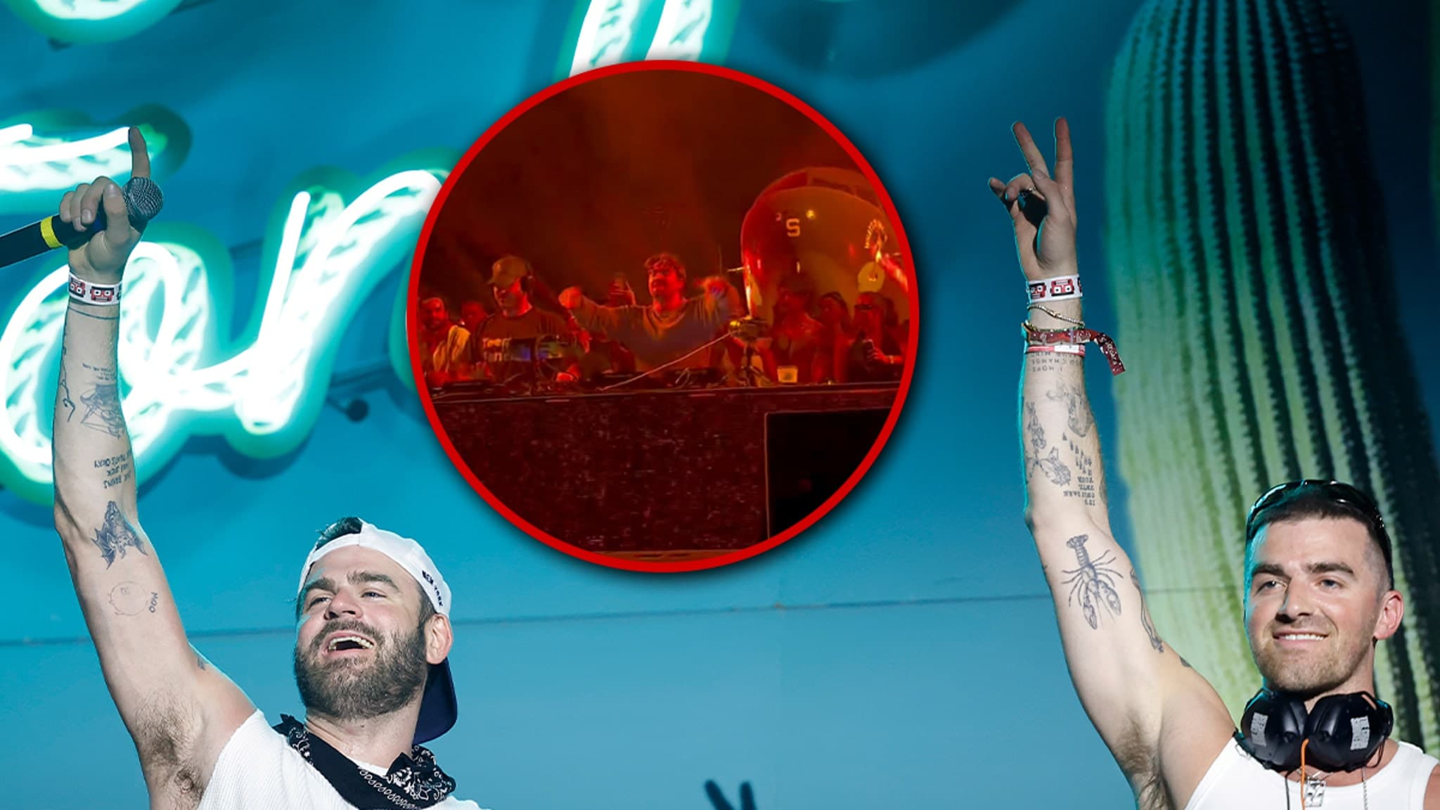 The Chainsmoker's Unruly Pool Party Erupts into Chaos: Seven Hospitalized in Palm Springs
