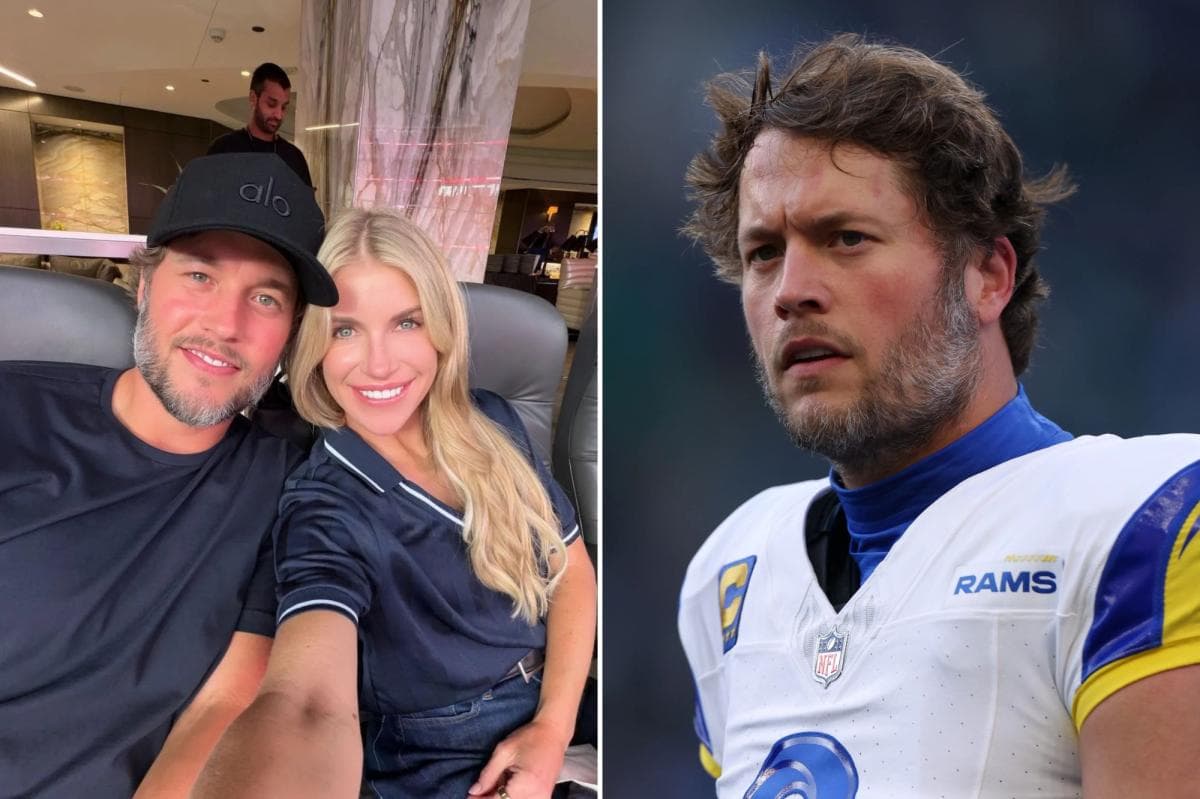 NFL MVP Matthew Stafford Faces $534K Tax Debt Amidst Off-Field Empire Building